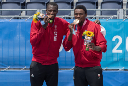 Younousse and Tijan win Beach Volleyball Olympic bronze medal