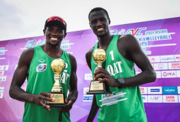 Team Qatar win bronze medal in Asian Beach Volleyball Championships