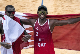 Team Qatar book place in FIVB Beach Volleyball World Championships 