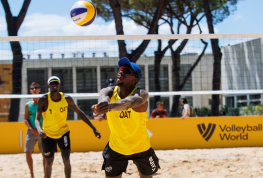 Qatar defeat Paraguay in Beach Volleyball World Championships